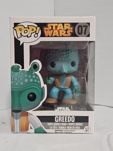 Funko Pop! Star Wars Greedo 07 Black Box Lucas Film Vinyl Bobble Head