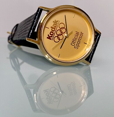 Very Collectible. RARE Mens KODAK 1992 OLYMPICS OFFICIAL SPONSOR
