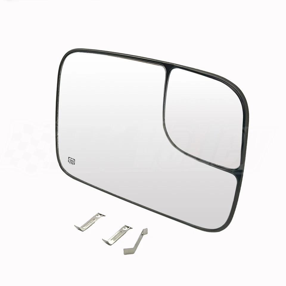 Стекло зеркала с подогревом для правой стороны пассажира под правую руку для 05–09 Dodge Ram 1500 2500 3500 - Изображение 2 из 4