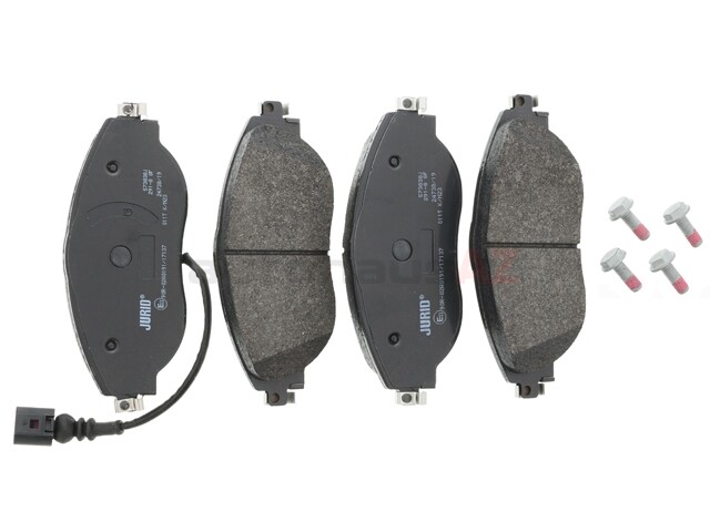JURID Brake Pad Set Front 5Q0698151K VW Volkswagen Jetta GTI Golf