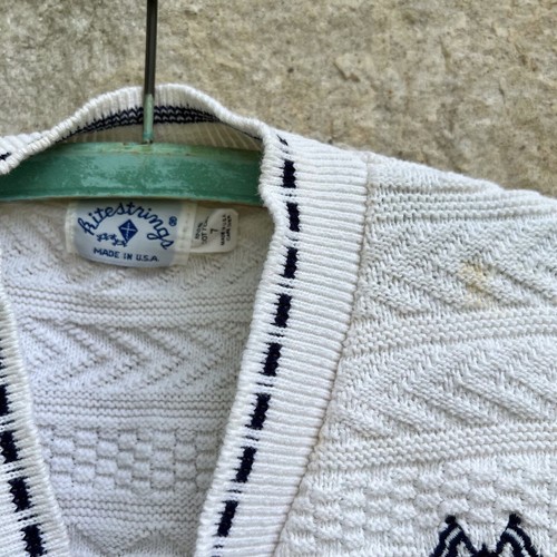 Vintage 80s boys cardigan sweater size 7 - Picture 5 of 6