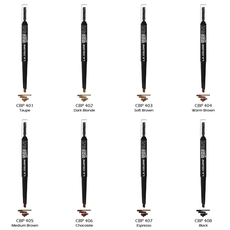 1 La Farben Browie Wowie Augenbrauen-Stift - Einziehbar " Pick Ihre 1 " Joy's - Bild 2 von 2