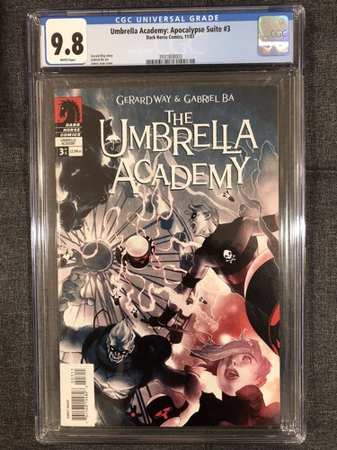 Umbrella Academy Apocalypse Suite #3 CGC 9.8 NETFLIX SHOW