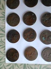 22 Old Pennies, 1907 - 1963