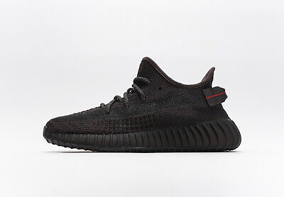 Size 11.5 - Yeezy Boost 350 V2 Low Black Non-Reflective for sale online | eBay