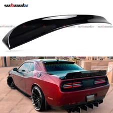 FOR 08-23 DODGE CHALLENGER SRT HELLCAT GLOSS BLACK REAR WINDOW ROOF SPOILER WING