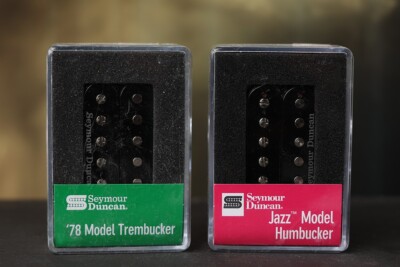 Seymour Duncan 78 Model Bridge Trembucker & APH-1n Alnico II Pro Neck - Black