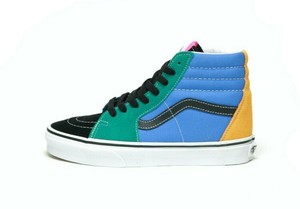 green blue yellow vans