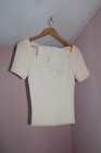 St. John Bright White Set - Skirt & Top — photo 2