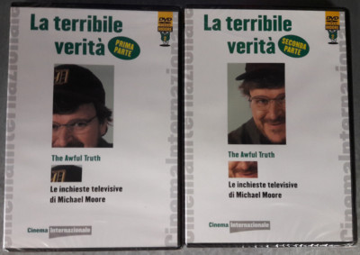 dvd DIE SCHRECKLICHE WAHRHEIT Die Ermittlungen des M. Moore Erster und zweiter Teil 2 DVDs