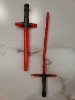Star Wars TBS Kylo Ren Plus Mr Potato Head Sword Lot 