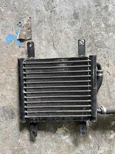 2012 AUDI R8 OEM FRONT POWER STEERING OIL COOLER RADIATOR W/ PIPE LINES HOSES - Picture 13 of 19