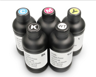 5 color/set LED UV Ink For DX4 DX5 DX6 DX7 Printhead For R1800 R1900 4800 4880 