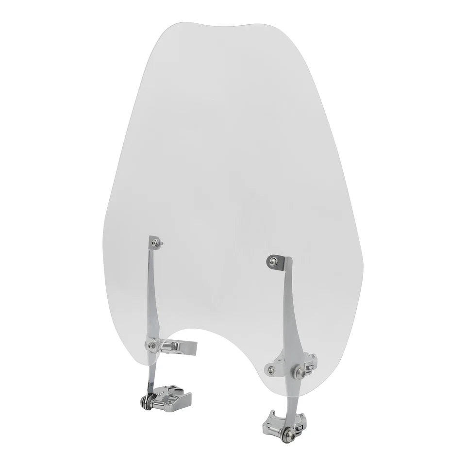 Windshield & Bracket 41mm Clamps Fit For Harley Softail FXS FXST FXSTC 1988-2013 - Image 2 of 4