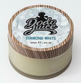 Dodo Juice Hard Car Wax, Carnauba Diamond White 150ml High Gloss & Insane Shine