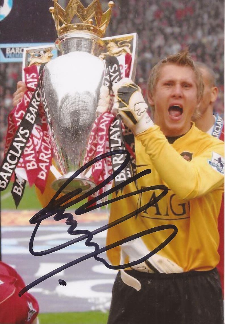 Photo Autographe Signée Tomasz Kuszczak – A4 – Manchester United – Certificat Inclus