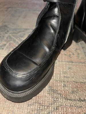 00s grunge sidezip boots real leather 00s archive sidezip work 00s grunge sidezip boots real leather 00s archive sidezip work