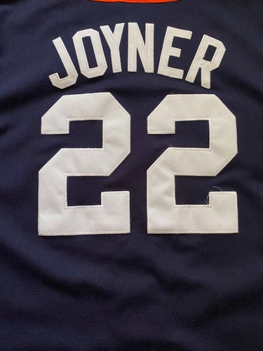 Rare button shirt Majestic #22 Wally Joyner San Diego Padres Jersey Beckett - Picture 6 of 6
