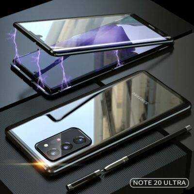 Hülle für Samsung Galaxy Note 20 | Ultra 360° Magnet Glas Case Handy Schutz