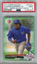 VLADIMIR GUERRERO JR 2017 Topps Holiday Bowman Sweater #/99 rookie PSA 9 AL ROY