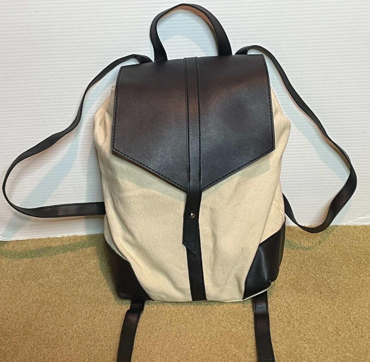 Deux lux top backpack leather