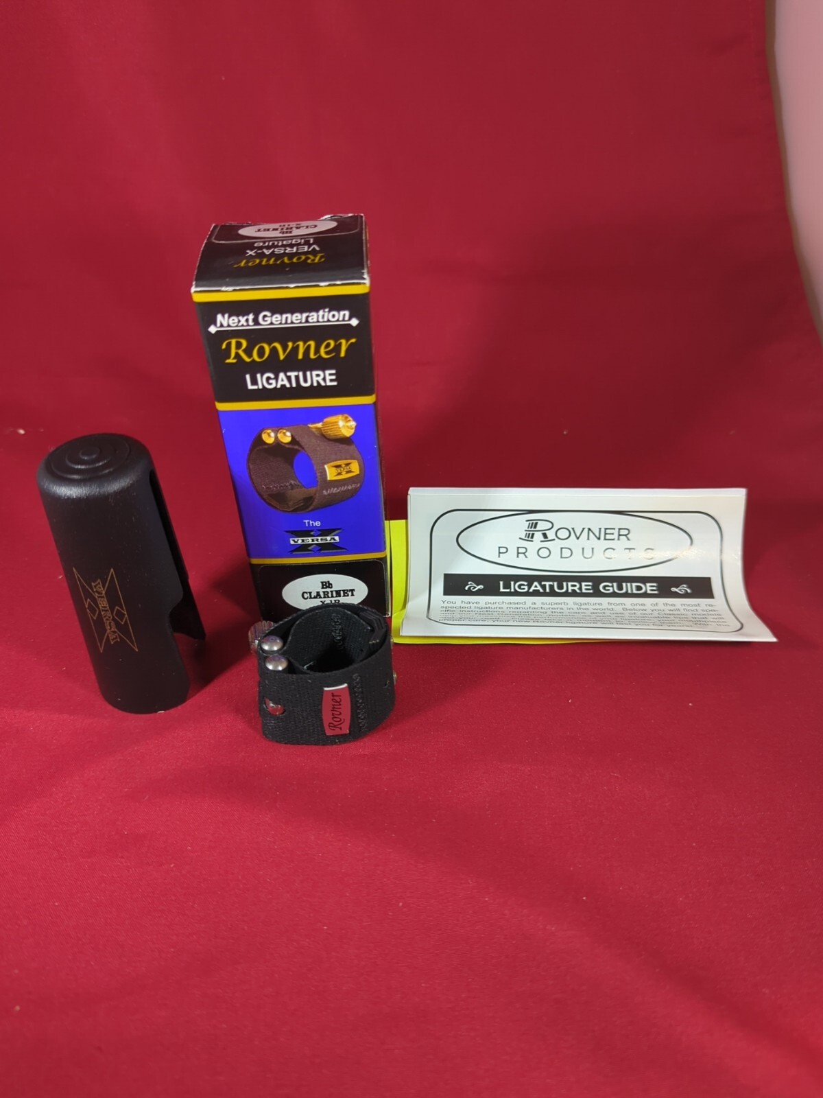 Rovner ligature Next Generation  rubber for Bb clarinet X-1R