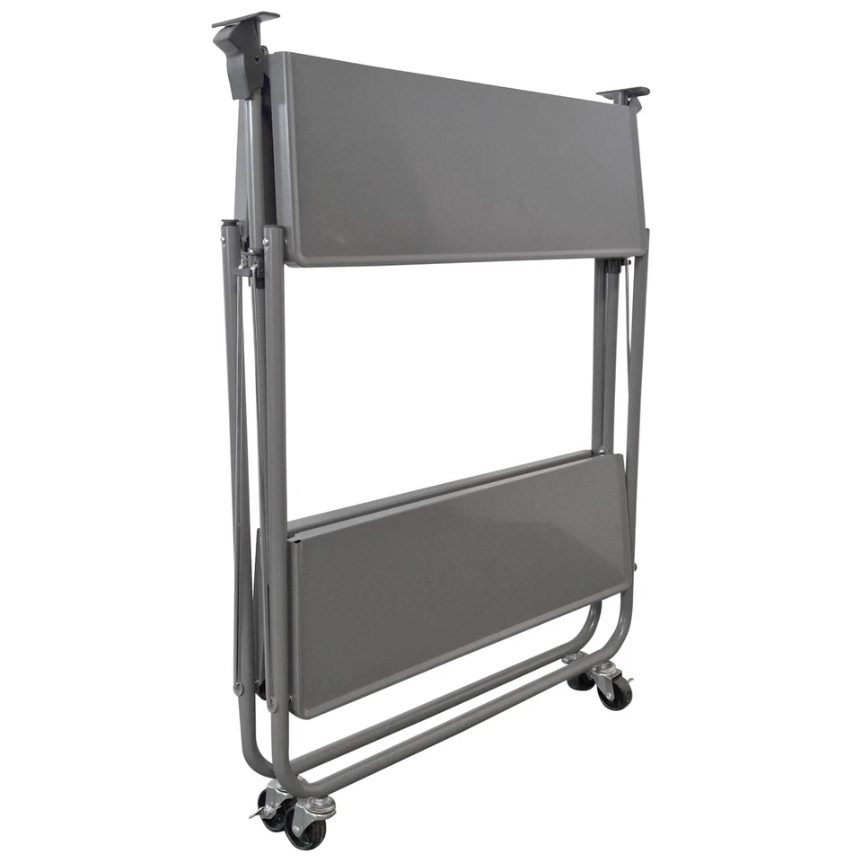 Beistellwagen faltbarer Küchenwagen Servierwagen Barwagen klappbar Metall B-Ware - Bild 4 von 4