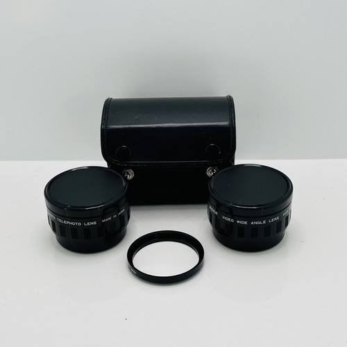 Wiser Video Telephoto Lens Made In Japan With Case