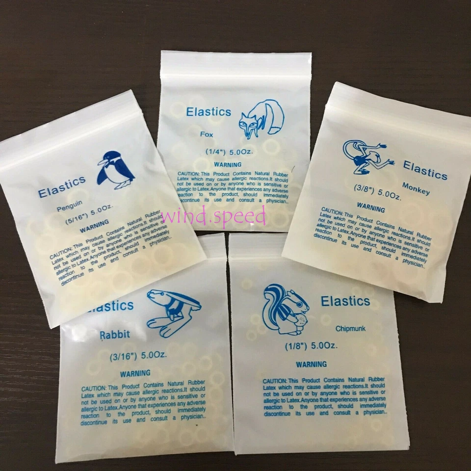 5000pcs Dental Orthodontic Elastics Ligature Ties Bands Braces 2.5/3.5/4.5/6.5OZ - Image 4 of 4