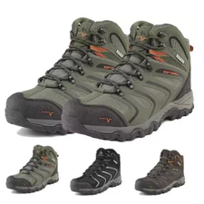 NORTIV 8 Men's Hiking Boots Outdoor Lightweight Waterproof Non Slip Travel Shoes