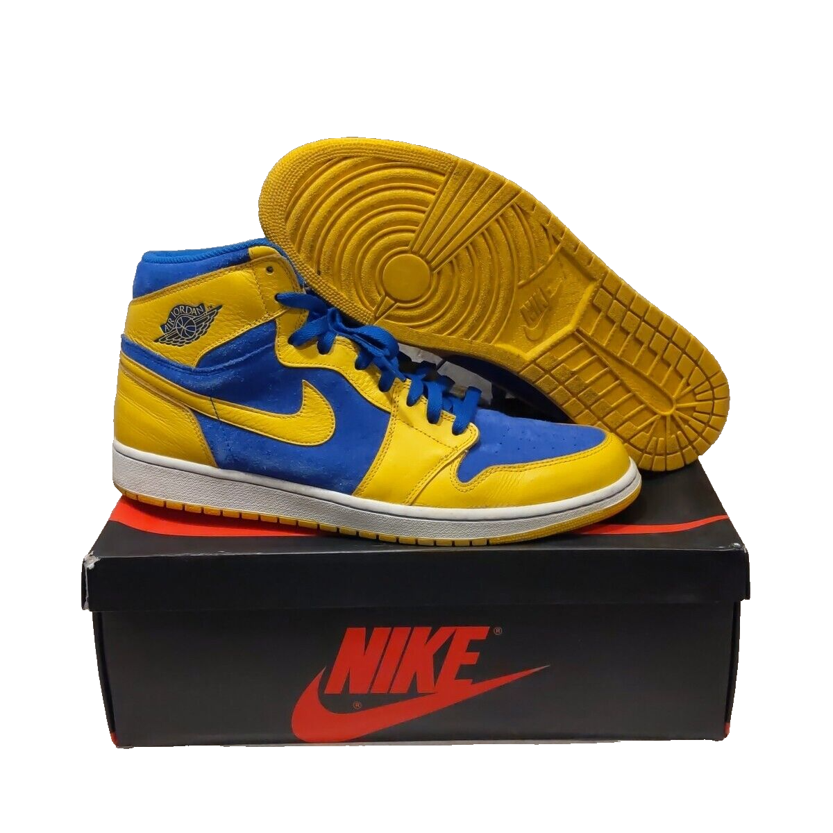 Nike Air Jordan 1 Retro High OG Laney 555088-707 Sz 13 Nike Air Jordan 1 Retro High OG Laney 555088-707 Sz 13