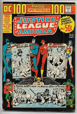 DC 100 PAGE SUPER SPECTACULAR #DC-17 JUSTICE LEAGUE OF AMERICA - Back Issue (S)