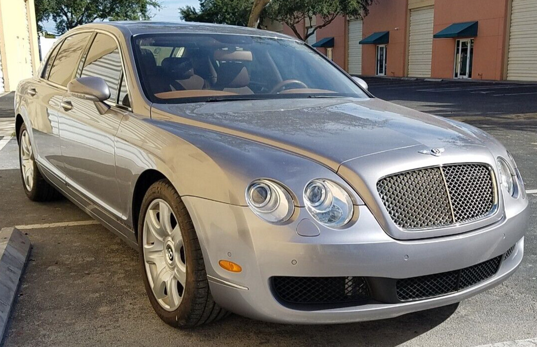 Bentley Continental Spur Sedan 2005-08 Factory Style Front Bumper PAINTED BLACK