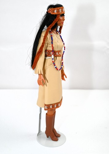 12” MEGO 1976 Cher Doll in Bob Mackie Cher “Cherokee” Native Indian Outfit - Picture 3 of 7