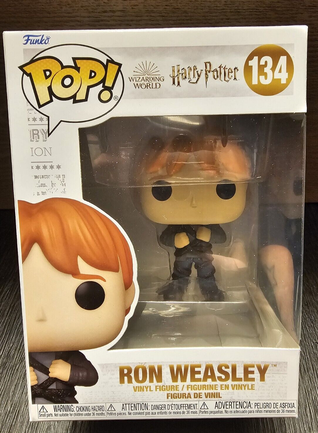Funko Pop! Vinyl: Harry Potter Wizarding World - Ron Weasley #134
