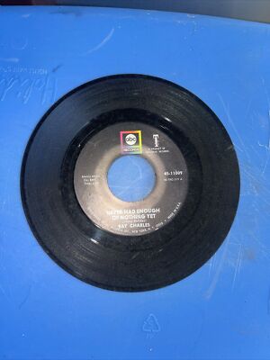 RAY CHARLES ''Never Had Enough Of Nothing Yet'' ABC VG+/VG++ &''Yesterday''(WTF6)