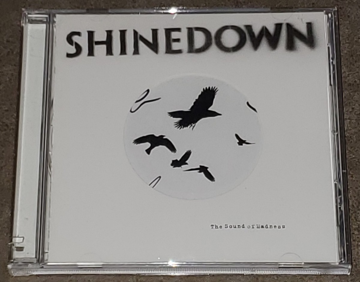 SHINEDOWN BAND SIGNED THE SOUND OF MADNESS CD BOOKLET 4 AUTOGRAPHS