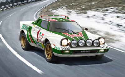 ITALERI Lancia Stratos 3654 1:24 Car Model Kit | eBay