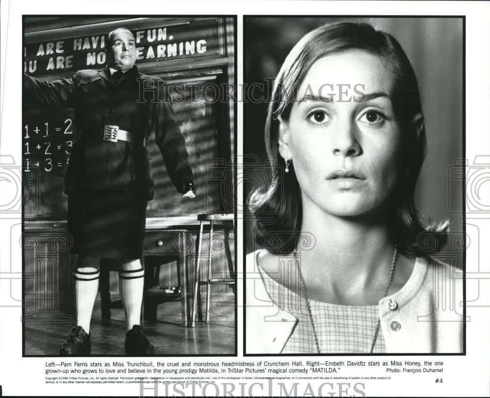 1996 Press Photo Pam Ferris and Embeth Davidtz star in "Matilda." -  lrp30277 | eBay