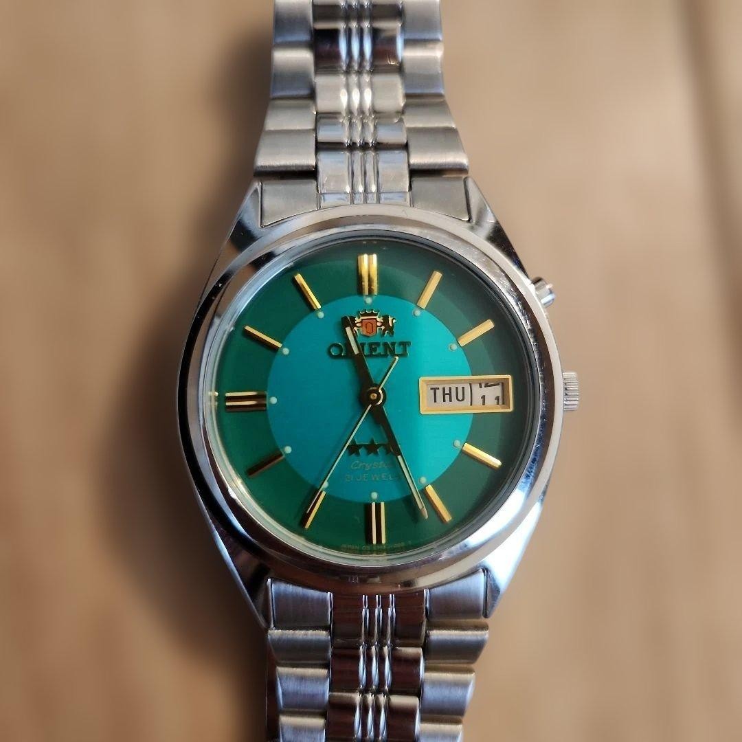 ORIENT Automatic Wristwatch Turquoise - image 2