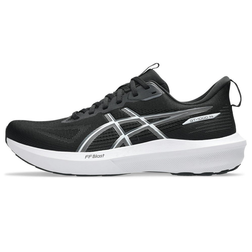 Asics GT-1000 14 Running Black White 1011C077-002 Men's Size image 5