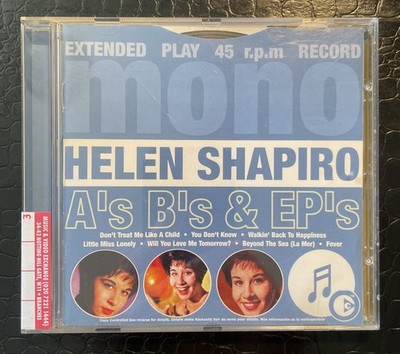 HELEN SHAPIRO A's B's & EP's THE BEATLES OPENED FOR HER! UK IMPORT 2003 NM CD