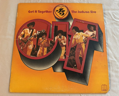 The Jackson 5 Get It Together Motown 1973 12'' Black Vinyl LP M 783V1