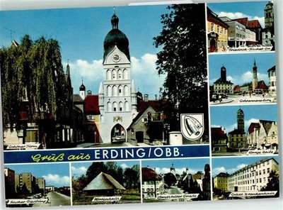 39253679 - 8058 Erding Schoener Tower Shepherd's House Landshuter Strasse