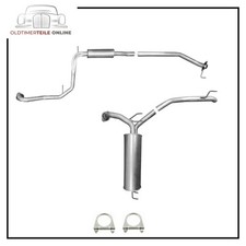 Auspuff Set für Honda Civic IX Hatchback 1.8i-VTEC 5- Türer Mitteltopf + Endtopf