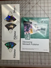 PUBLISHER Microsoft Deluxe Photo Editing Version 2002 Office XP Book Product Key