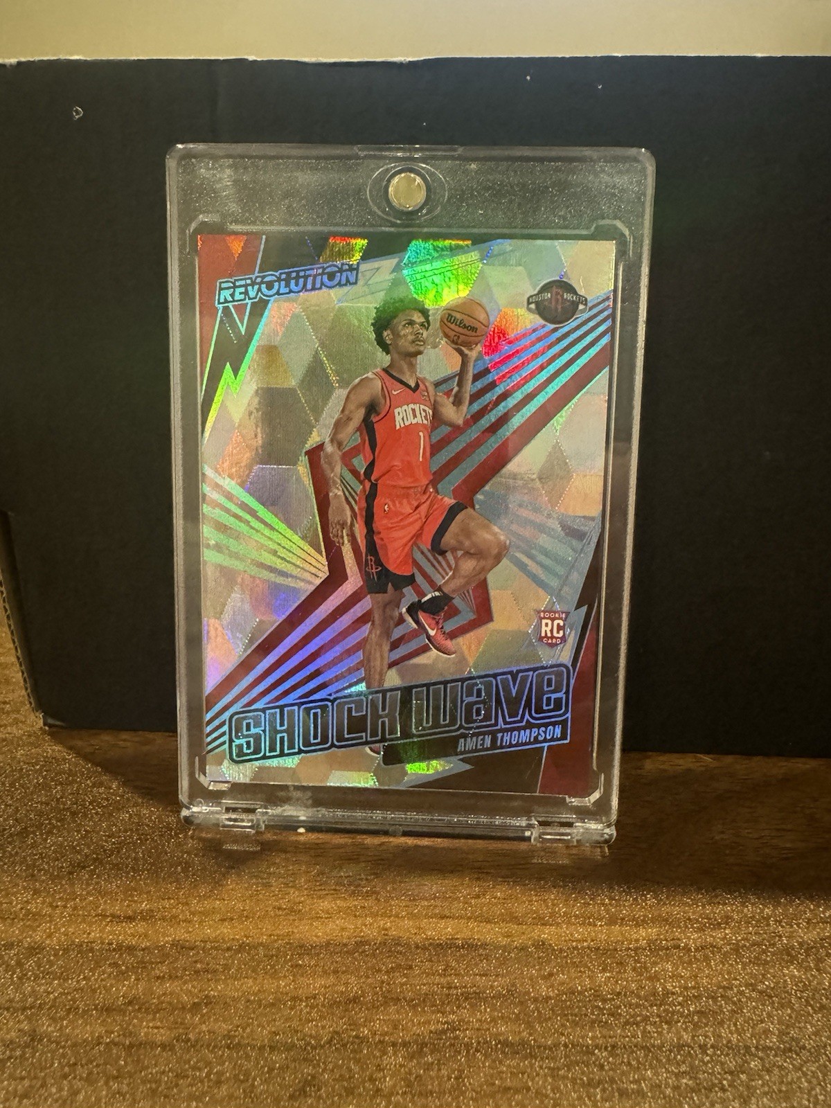 2023-24 Panini Revolution - Shockwave Amen Thompson #20 Cubic /50 (RC)