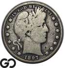 1897 Barber Half Dollar, Choice Fine