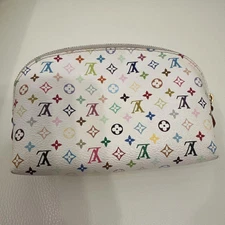 LOUIS VUITTON Monogram Multicolor Pouch Cosmetic Pouch M47354 #PF72X4