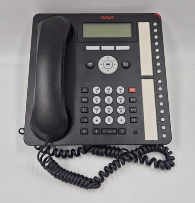 Avaya 1416 Digital Deskphone | Digitales Systemtelefon Schwarz | 16 Tasten